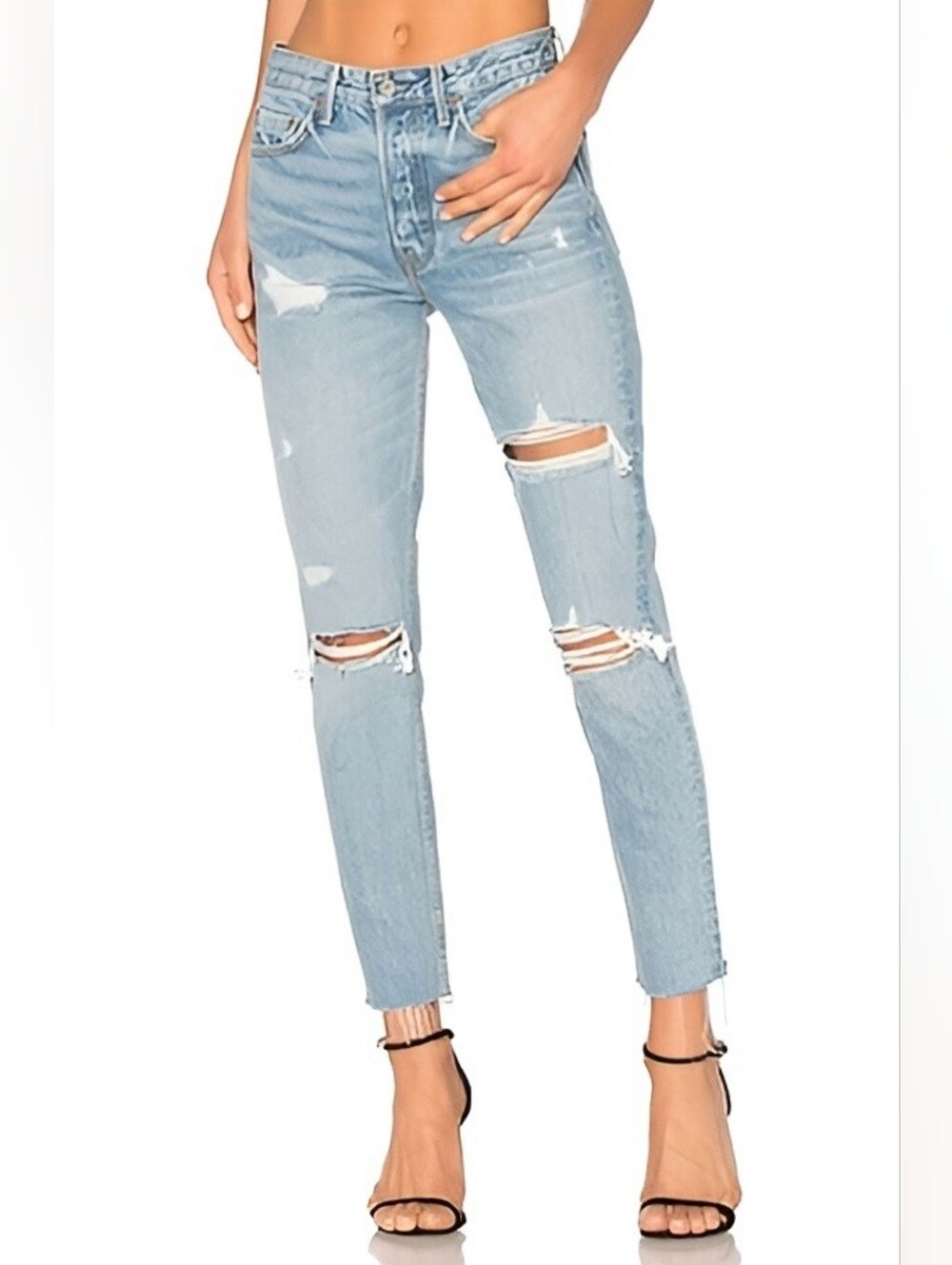 GRLFRND Karolina High-Rise Skinny Jean in A Little More Love 24